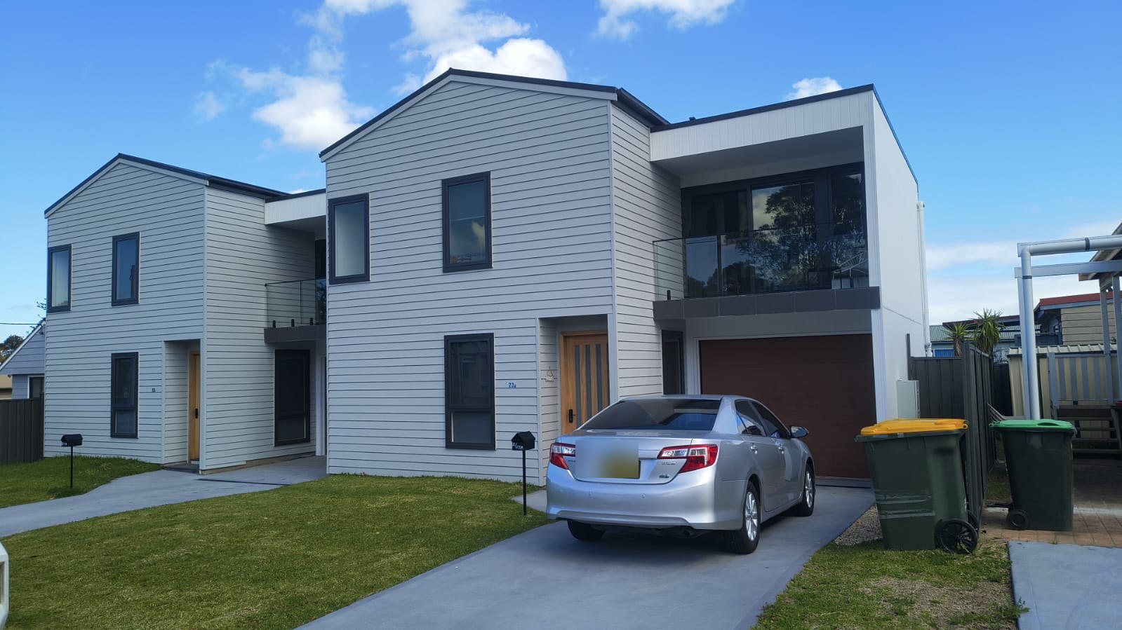 Twin Gable Frontage — Both Units